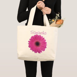 Sac fourre-tout géant Fuschia Flower