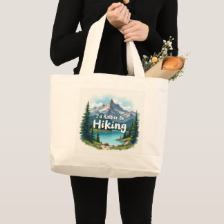 Sac fourre-tout géant J'aimerais mieux faire de la