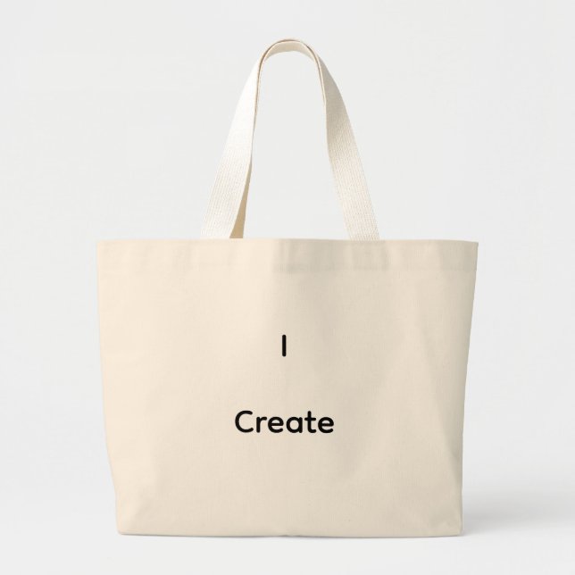 Sac fourre-tout géant je crée (Devant)