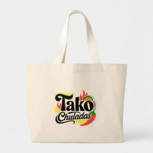 Sac fourre-tout géant Tako Chuladas Nourriture mex