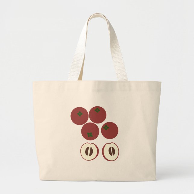 Sac fourre-tout géant Velvet Apple (Devant)