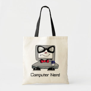 Sac fourre-tout Geek Nerd de l'ordinateur