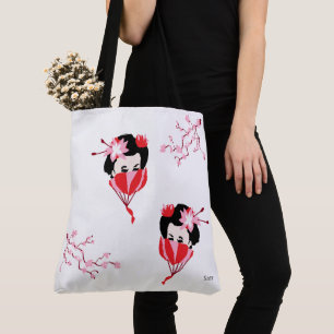 SAC FOURRE-TOUT : GEISHA GIRL CHERRY BLOSSOMS