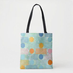 Sac fourre-tout « Géométrique Moderne Coloré »