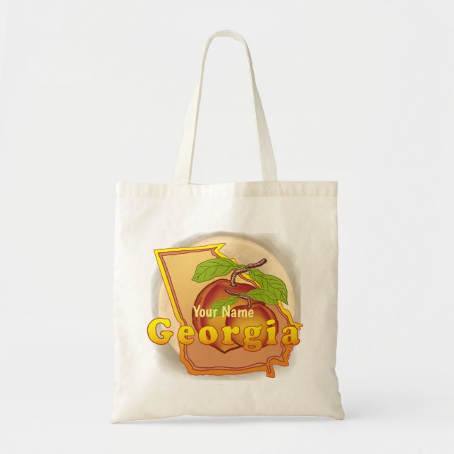Sac fourre-tout Georgia Peach (Devant)