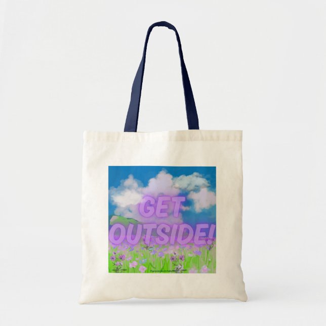 Sac fourre-tout GET OUTSIDE (Devant)