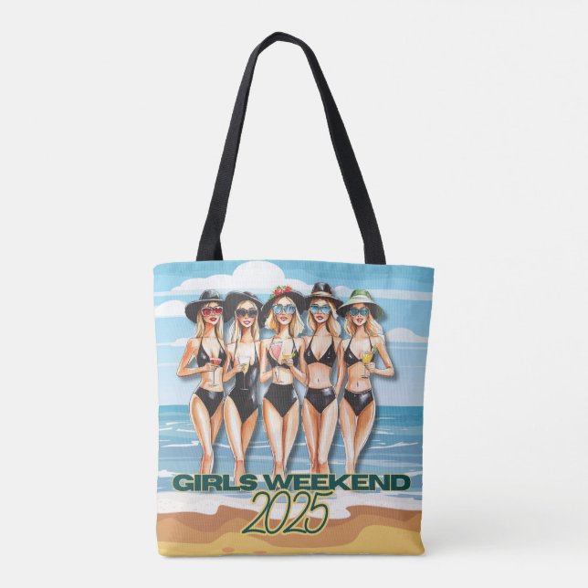 Sac fourre-tout Girls Weekend 2025 (Dos)