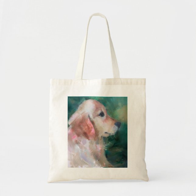 Sac fourre-tout Golden Retriever (Devant)