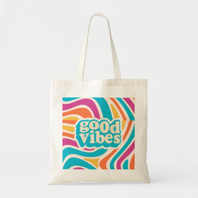 Sac fourre-tout GOOD VIBES (Devant)