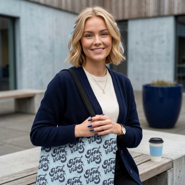 Sac fourre-tout Good Vibes (Créateur téléchargé)