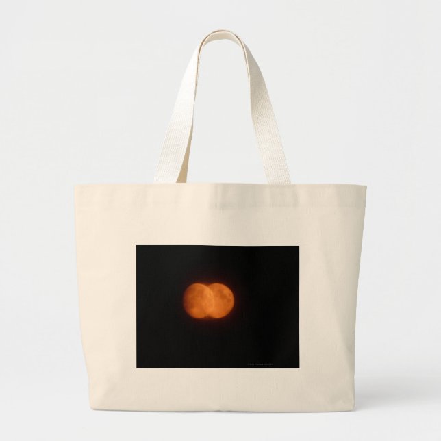 Sac fourre-tout grand deux lunes (Devant)