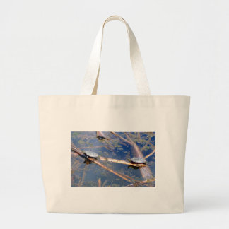 Sac fourre-tout grand format à motif de tortues pe