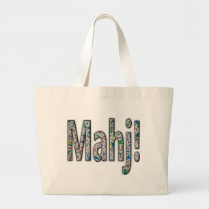 Sac fourre-tout grand format Mahjong - Mahj !