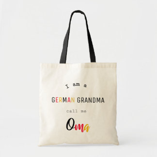 Sac fourre-tout grand-mère allemande / Oma