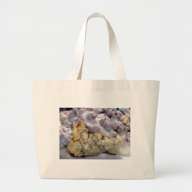 Sac fourre-tout grande taille Biscuits & sauce (Devant)