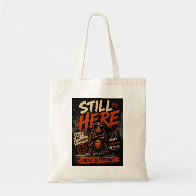Sac fourre-tout graphique à l'état d'esprit résili (Devant)