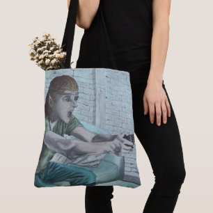 Sac fourre-tout graphique Elf Video Gamer