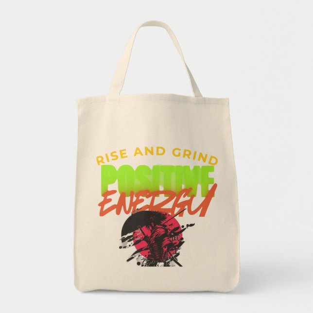 Sac fourre-tout graphique motivationnel (Devant)