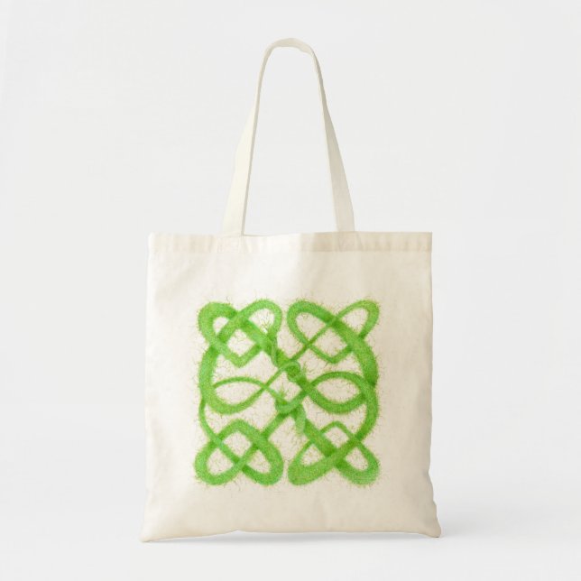 Sac fourre-tout GREEN CELTIC KNOT (Devant)