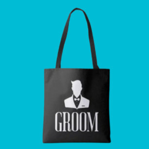 Sac fourre-tout Groom Mode activé – Jour de mariag