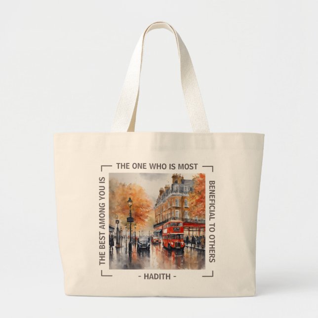 Sac fourre-tout Hadith de Knightsbridge Rainy Day (Devant)