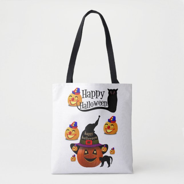 sac fourre-tout halloween (Devant)