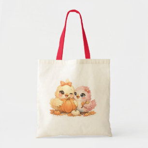 Sac fourre-tout Halloween amis oiseaux mignons