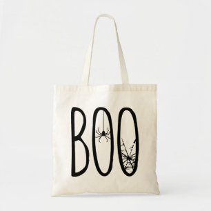 Sac fourre-tout Halloween araignée et toile d'arai