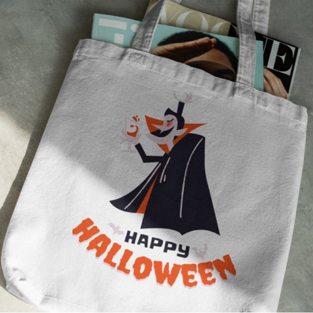 Sac fourre-tout Halloween Dracula Vampire (Créateur téléchargé)