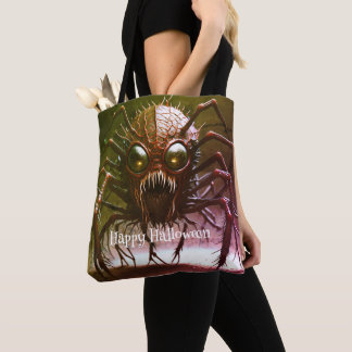 Sac fourre-tout Halloween Monstre Rouge