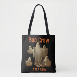 Sac fourre-tout Halloween personnalisé au nom de B