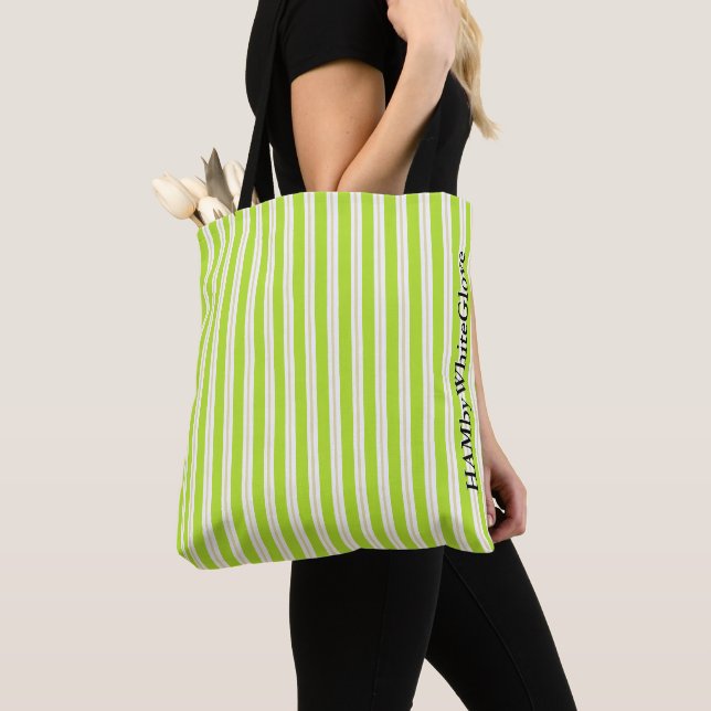 Sac fourre-tout HAMbWG - Chaux de bande classique (De près)