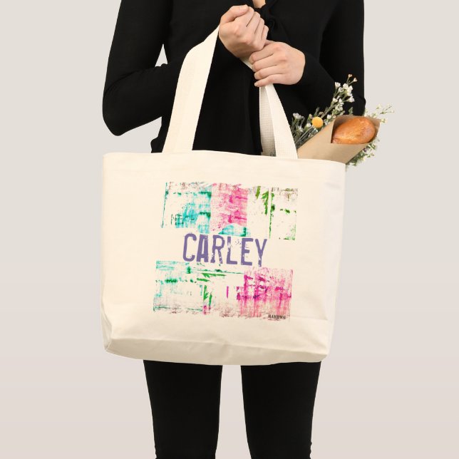 Sac fourre-tout - HAMbyWG - Détresse avec nom (Devant (produit))