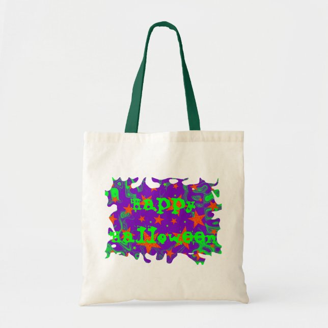 Sac fourre-tout "Happy Halloween" (Devant)