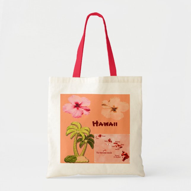 Sac fourre-tout hawaïen des cocotiers (Devant)