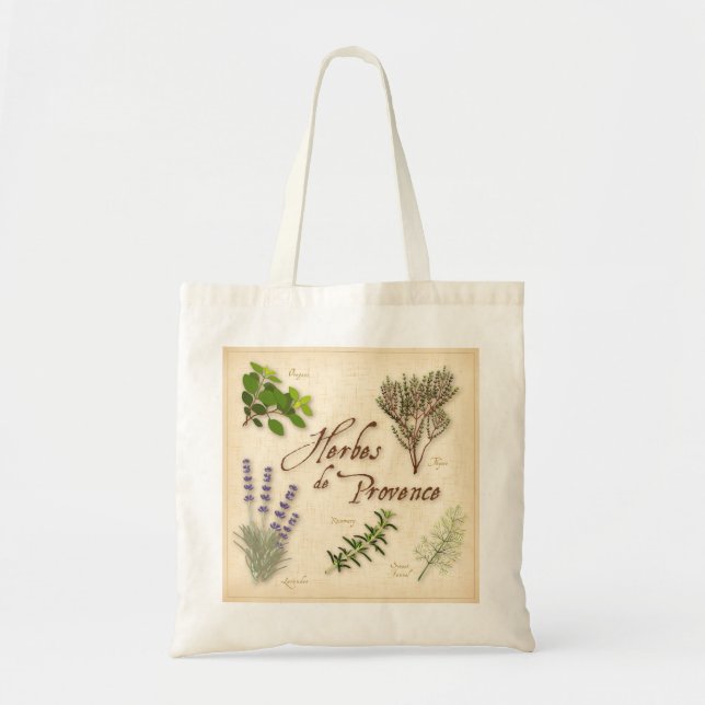 Sac fourre-tout Herbes de Provence (Devant)
