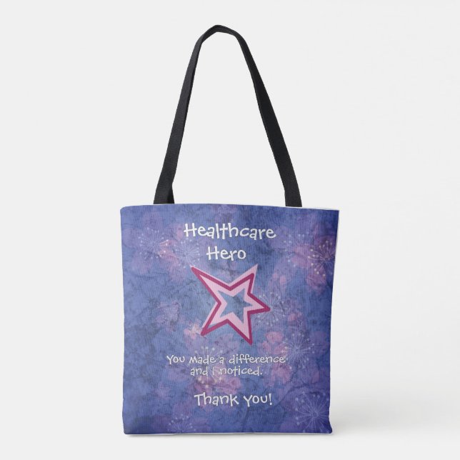 Sac fourre-tout Héros de la santé (Dos)