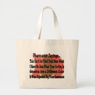 Sac fourre-tout hilare à énonciations de