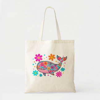Sac fourre-tout Hippie Whale & Daisy
