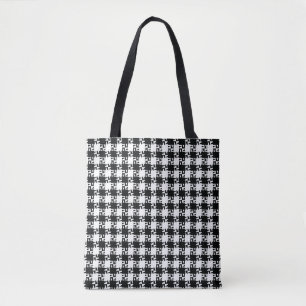 Sac fourre-tout Houndstooth