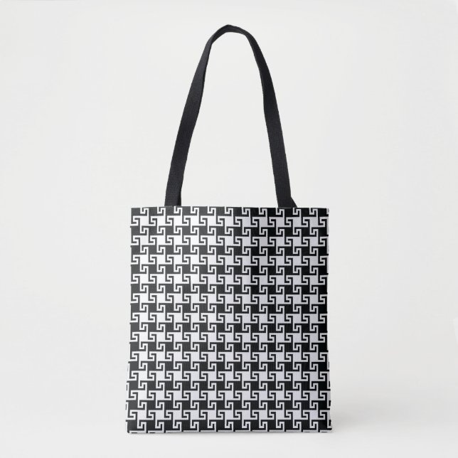 Sac fourre-tout Houndstooth (Devant)