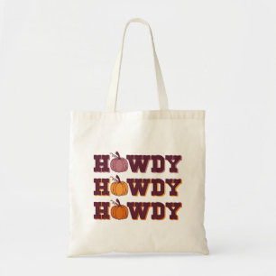Sac fourre-tout Howdy Halloween
