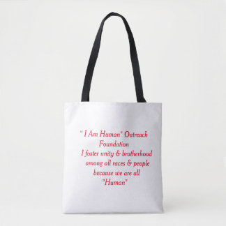 Sac fourre-tout "I Am Human"