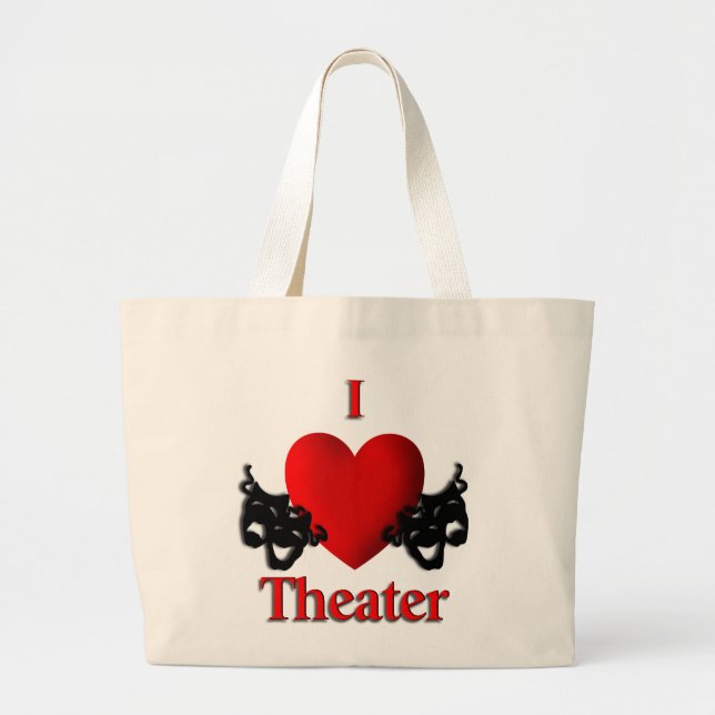 Sac fourre-tout I Heart Theatre (Devant)