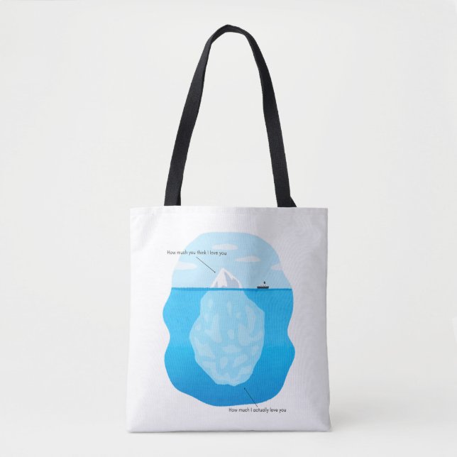 Sac fourre-tout Iceberg Love (Devant)