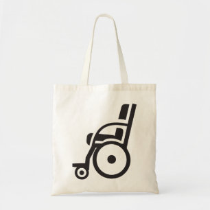 Sac fourre-tout Icône en fauteuil roulant