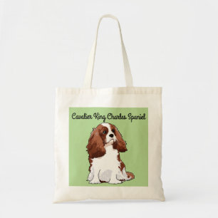 Sac fourre-tout illustré cavalier à épagneul du