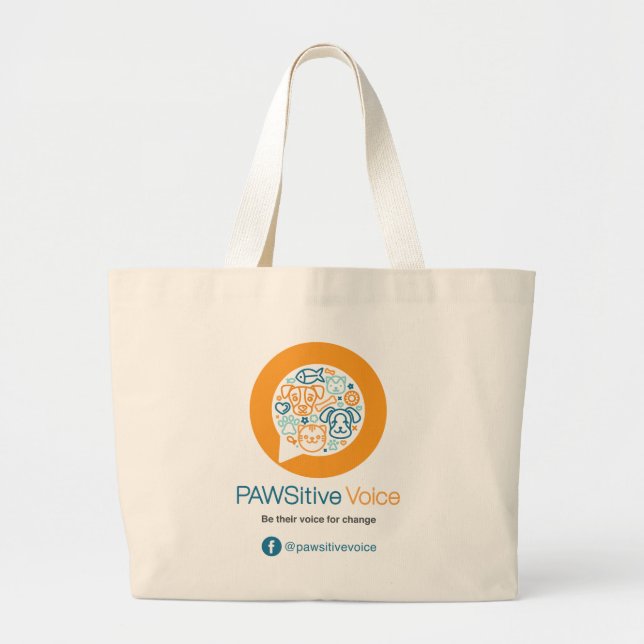 Sac fourre-tout impressionnant à PAWSitively (Devant)