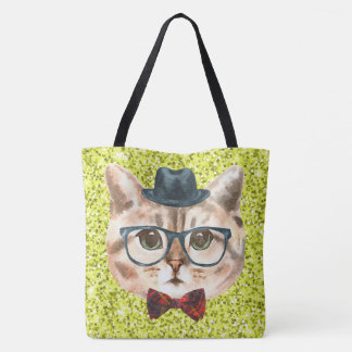 Sac fourre-tout imprimé partout, grand