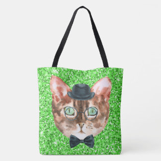 Sac fourre-tout imprimé partout, grand